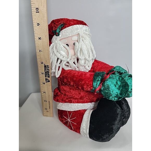 Ganz bottle buddy holiday Christmas Santa! Holds Any Bottle Wine Beer NWOT - Picture 7 of 7
